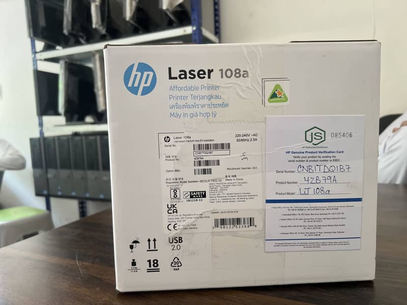 HP Laser Printer 108a 1