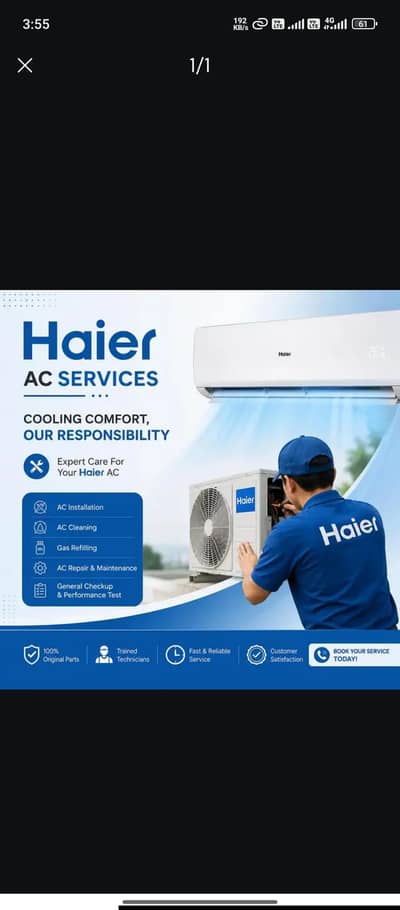 AC repairing AC installation gas charging kit repairing