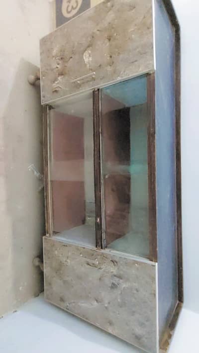 Wooden showcase