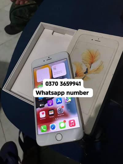 Apple iPhone 6S Plus pta approved with complete box