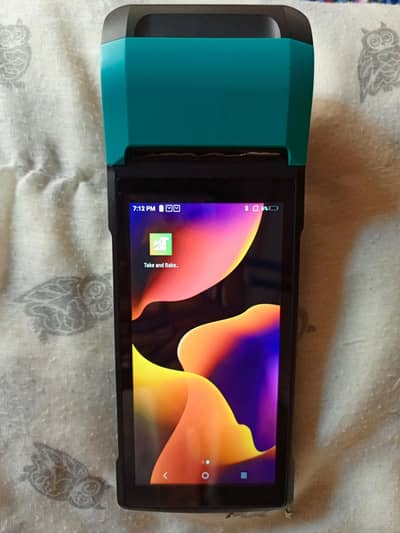 sunmi V2 Pro Android POS Machine with Thermal Printer. used