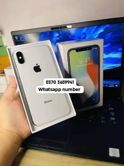 Apple iPhone X pta approved with complete box