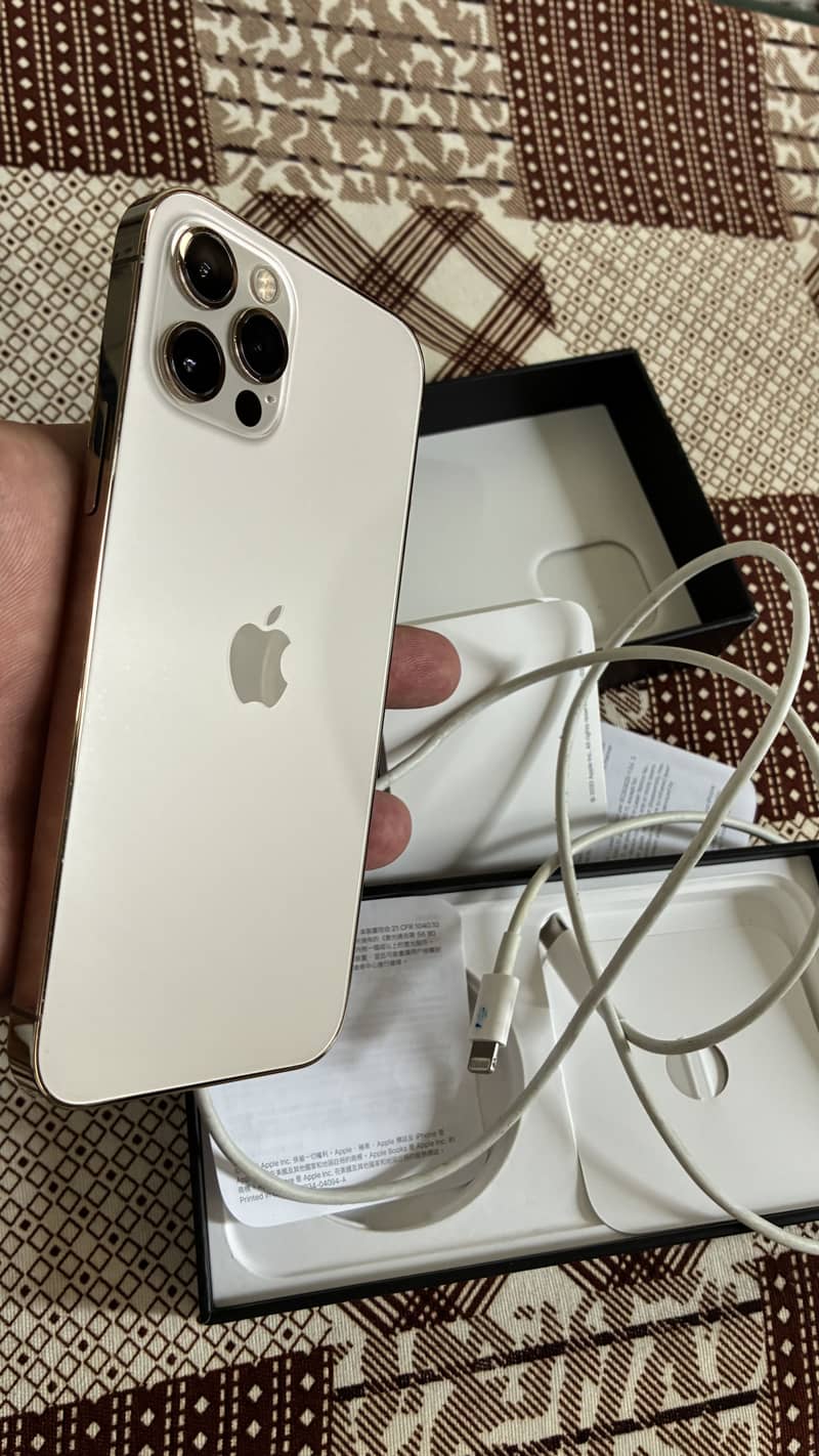 iPhone 12 Pro 128GB PTA Approved complete box 0