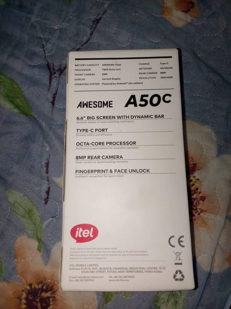 Itel A50C 3