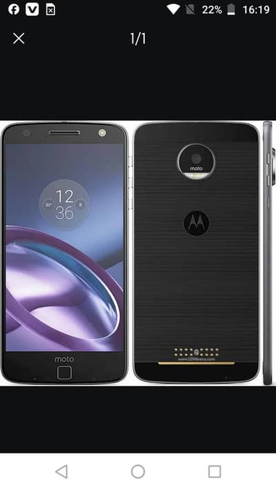 Motorola moto z2 penl me 2 dot 2 line ha