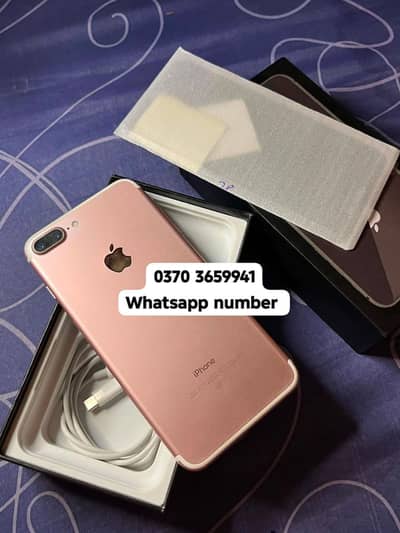 Apple iPhone 7 Plus pta approved with complete box