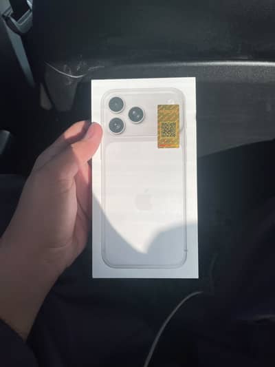 iPhone 17 Pro Max 256 gb pta approved box pack