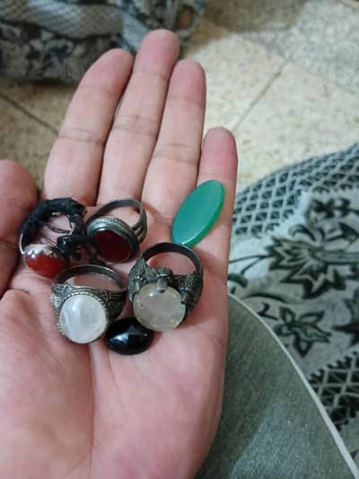chandi with stone n without stone for see 03218887277