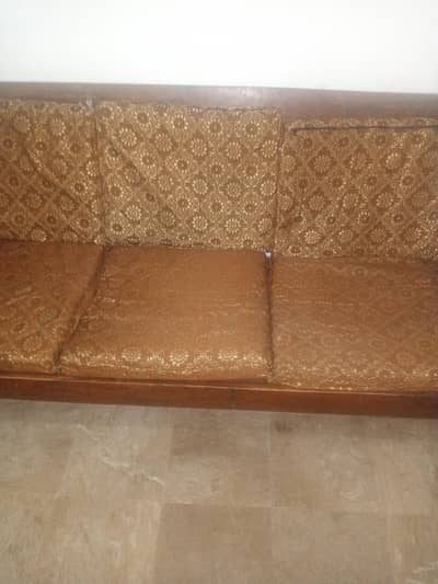 wooden sofa on sale good condition