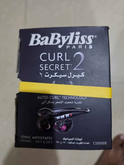 BabyLiss Paris Curl Secret 2 model C12oosde (New Sealed Pack)