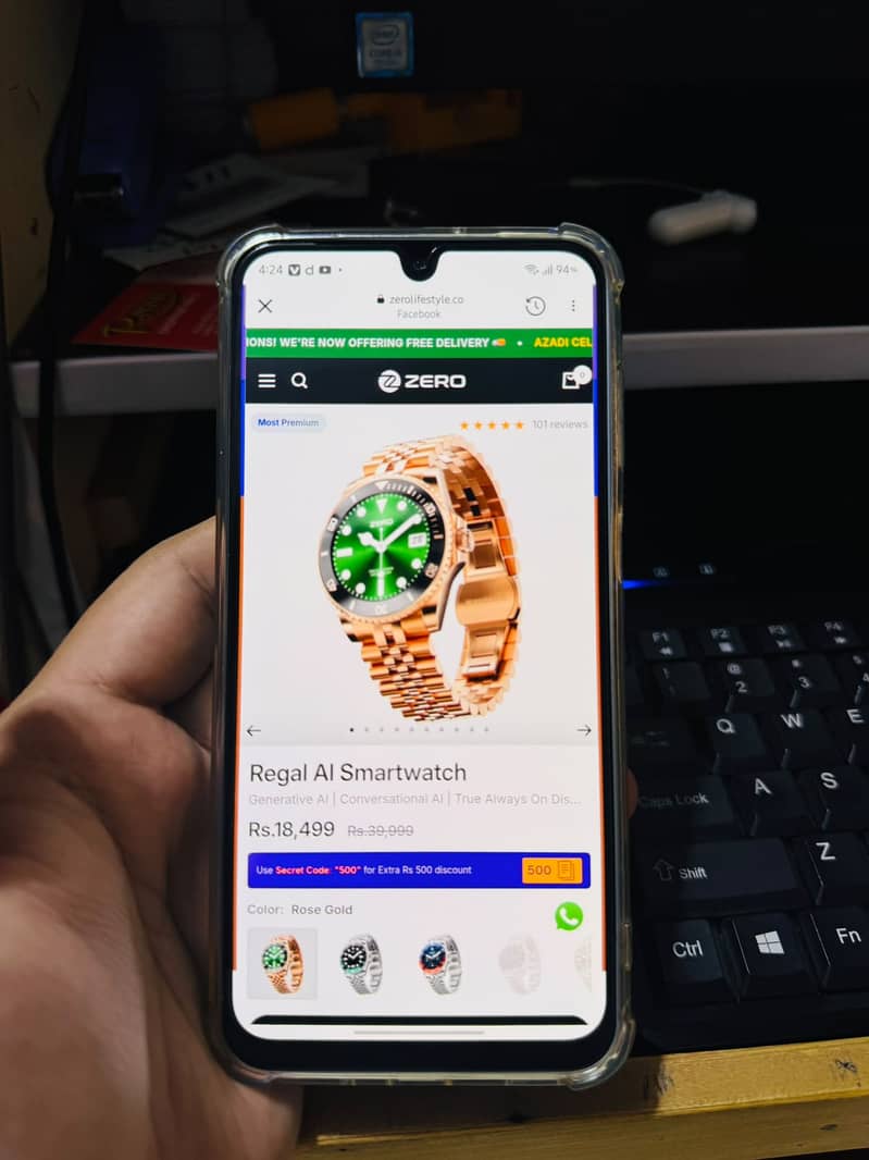 Zero watch 4