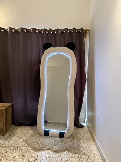 Premium Plush Bear LED Mirror 6x2.5 Ft