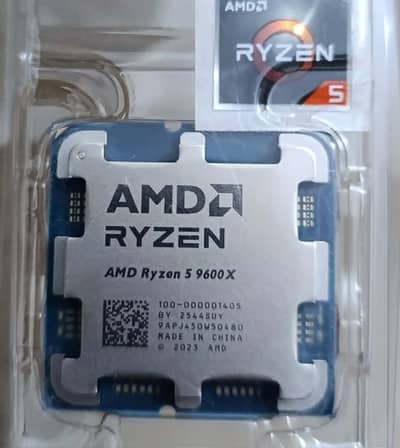 AMD Ryzen 9600X New Tray 10 Months Warranty Quantity Available