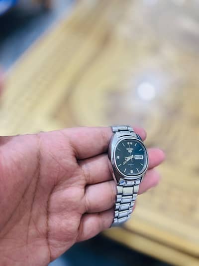 100% Original Silver and Golden Seiko 5 VintageAutomaticWatches Japan