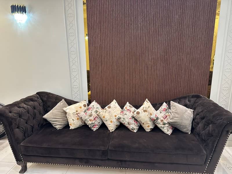 9 seater + 2 long back sofas 2