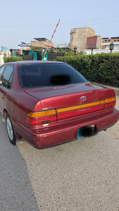 Canadian Corolla 97 left hand drive criustronic