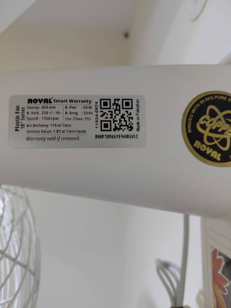 Royal Bracket Fan 3