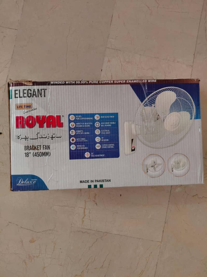 Royal Bracket Fan 5