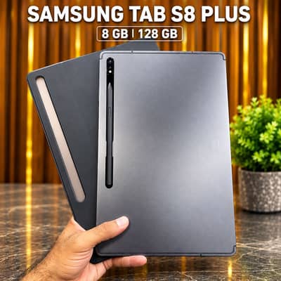 SAMSUNG GALAXY TAB  S8 Plus  8/128GB With Spen with  Cover