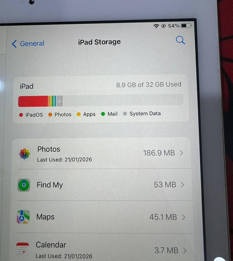 apple ipad 5th generation 2