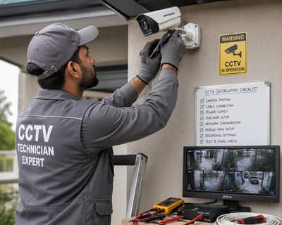 Complete CCTV Setup | Installation + Repair | Contact Now 03178028898