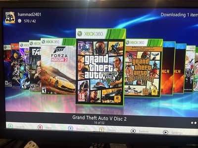 XBOX 360 Jailbreak (slim) 250 GB + Contoller