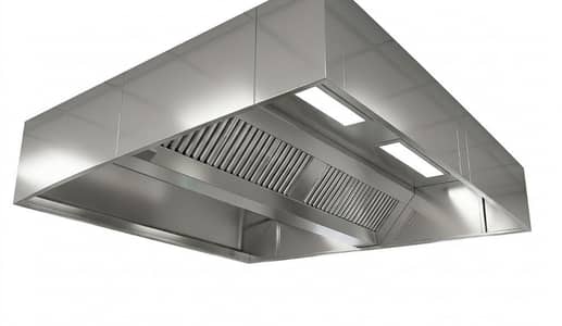 Commercial Exhaust Hood without duck and blower