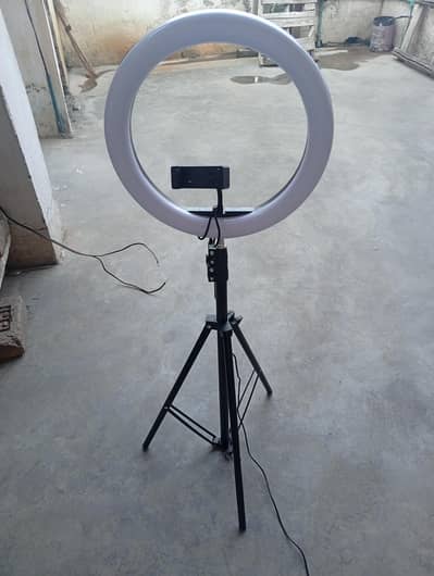 tripod stand 3 lights and RGB lights
