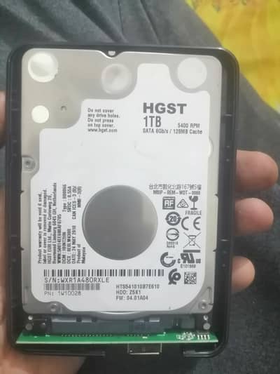 External Hard drive 1 TB