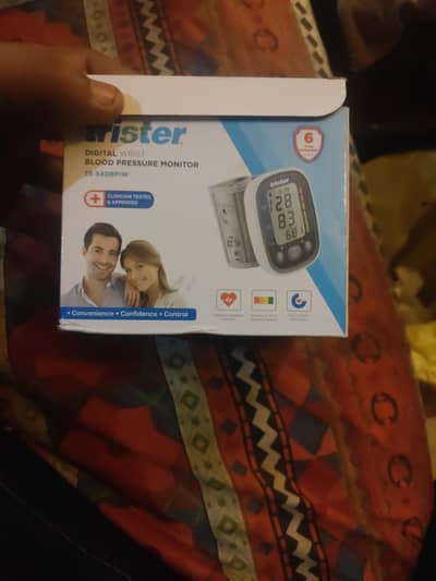 like brand new wrist blood pressure monitor