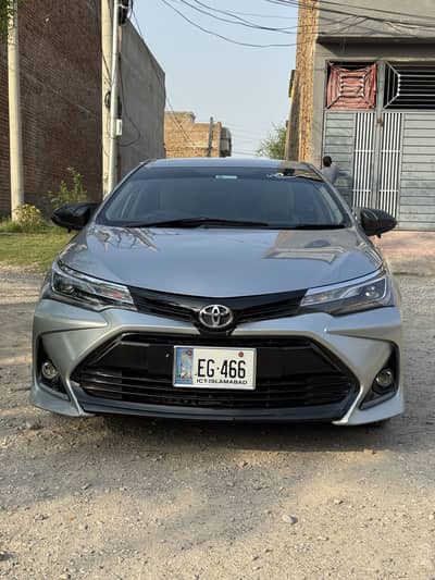 Toyota Corolla GLI 2015 Face Lifted to Altis 2018