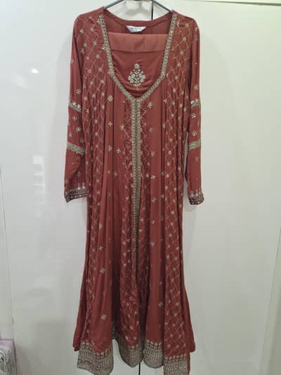 Original Maria B Luxury Festive Embroidered Anarkali Frock