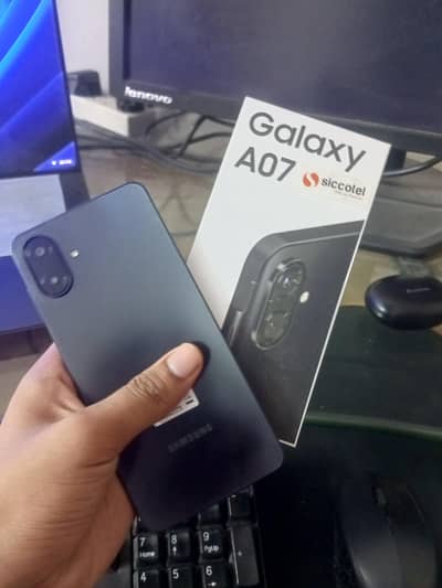 Samsung Mobile A07 4/64 8 months+ warranty available