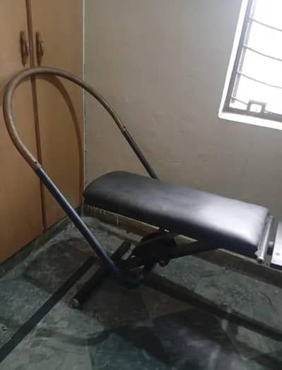 Ab and leg workout machine