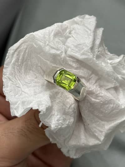 peridot ring