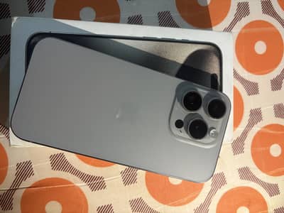 iPhone 15 pro 256 gb 92 health water pack box charger available