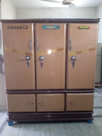 3 door iron wardrobes