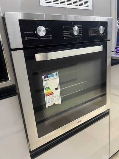 Haier dual electric and gas oven
