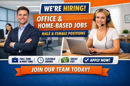 urgents hiring males and female for online work
