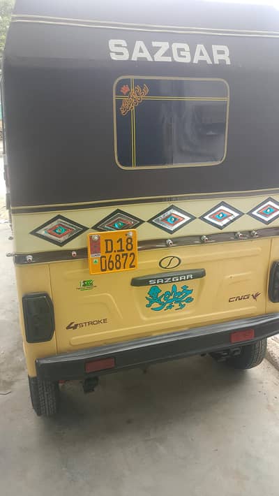 sazgar rickshaw modle 2018 aall ok no work engine 100% modified
