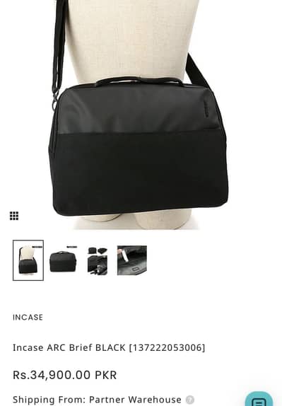 Imported Incase Orignal Bag