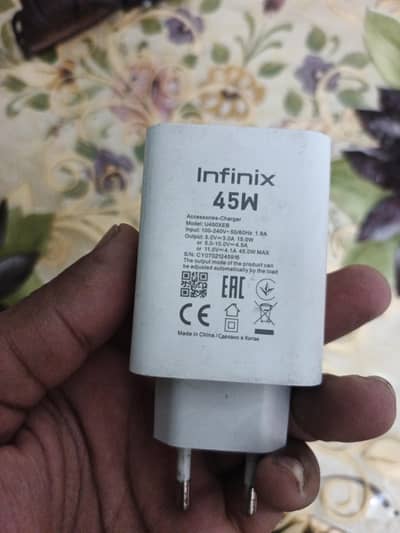 infinix 45W original adapter