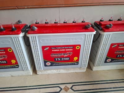 Pheonix TX2500 Tubular for UPS 100% ok working condition