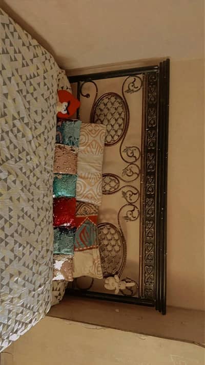 iron bed for urgent sale.
