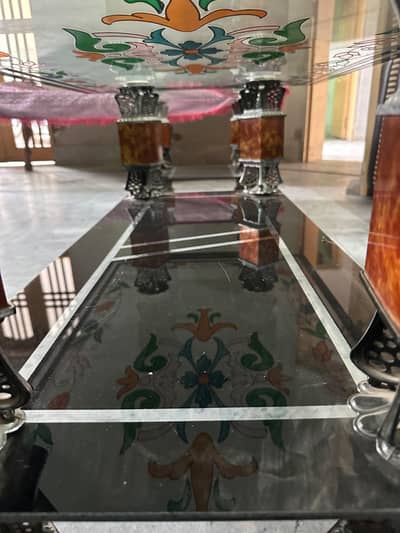 3-Piece Glass Center Table Set for Sale