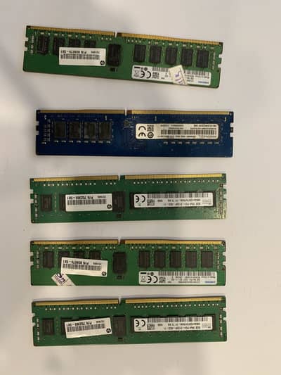 8GB Branded DDR 4 Desktop PC Rams