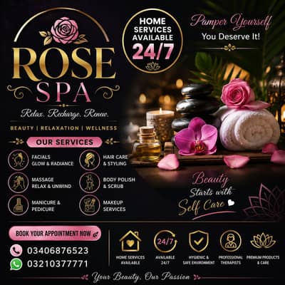 Spa,Services- Spa Center & Saloon - Spa Therapy Available in lahore