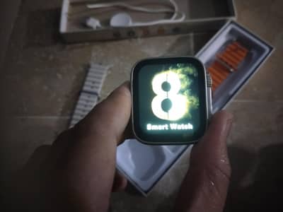only one day used smart watch with two steps