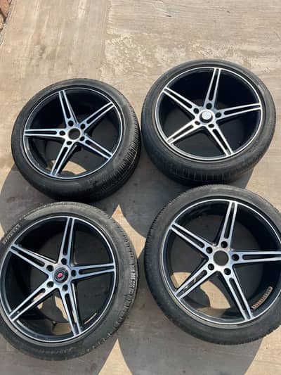 Vossen Style 18 Inch Alloy Rims with Pirelli Tyres