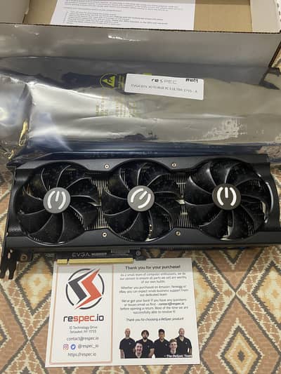 Card: Evga Rtx 3070 Xc3 Ultra For Sale.